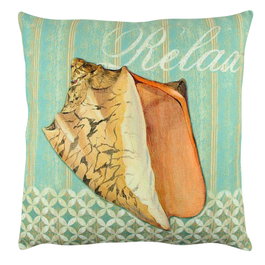 Aberto Design Cojín Multicolor 43 x 43 cm con Relleno de Silicona